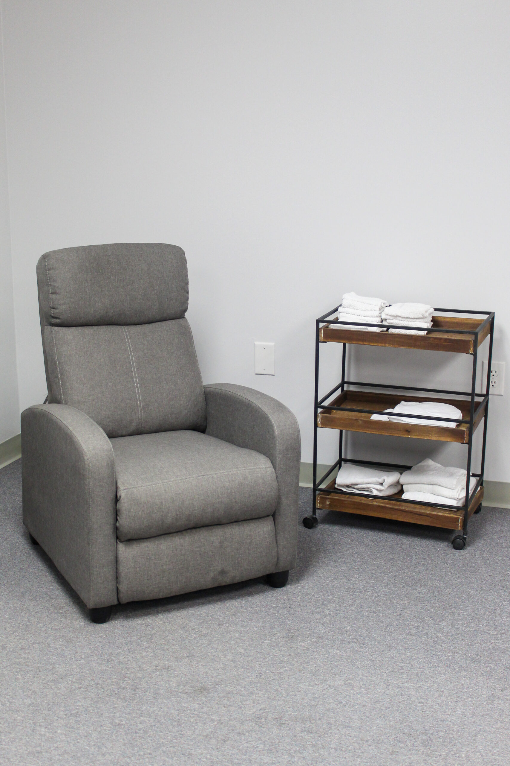 Picture of chair in the Moving Forward office